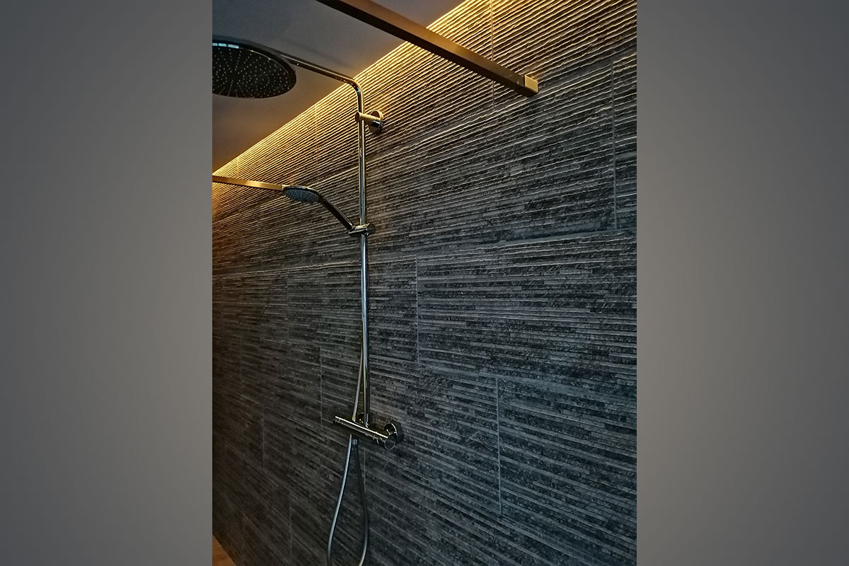 verlichting badkamer plafond douche